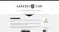 Desktop Screenshot of gamedev5.com
